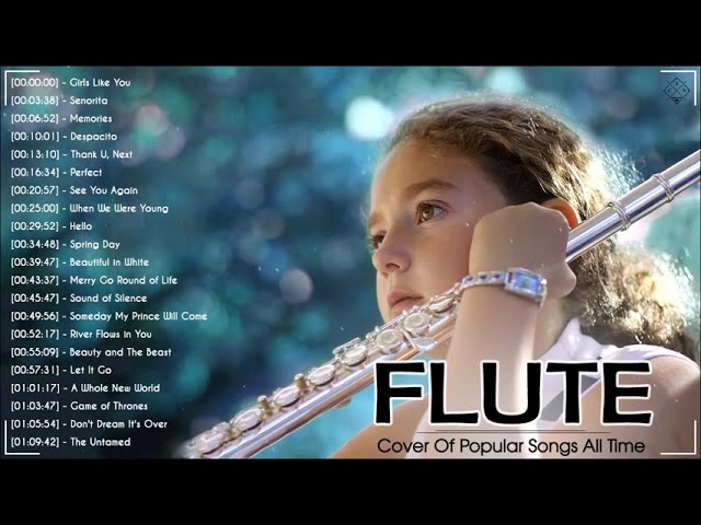 Top New Flute Covers of Popular Songs 2021 - Best Instrumental Flute Cover Music 2021