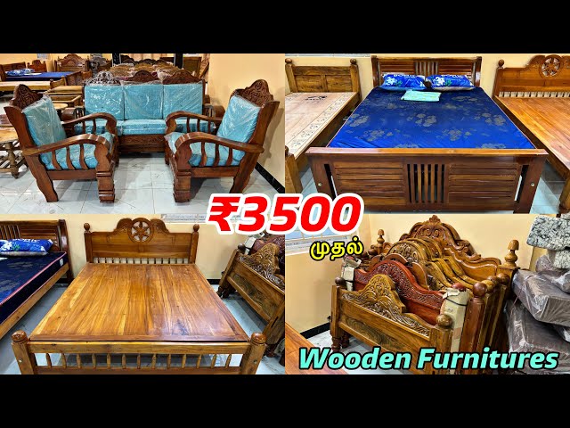 🤯₹3500 ரூபாய்க்கு சோபா மற்றும் கட்டில் & டீப்பாய் | Cheapest Furniture Market