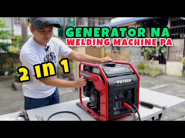 Generator na Welding Machine pa! Pwede ka nang magwelding kahit walang kuryente!