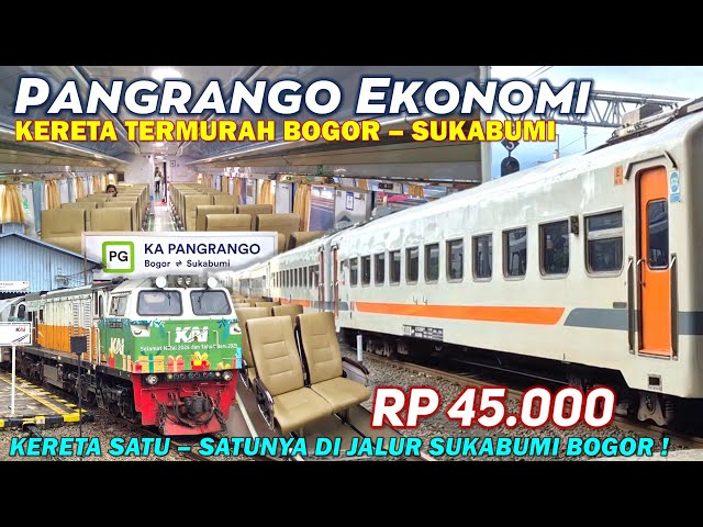 UPDATE TRIP KA PANGRANGO TERBARU 2025 !! Naik KERETA API PANGRANGO EKONOMI Modifikasi Terbaru 2025