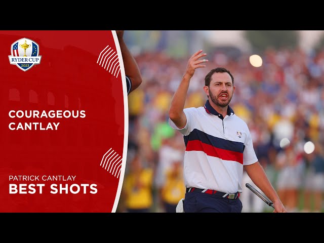 Patrick Cantlay's Best Shots | 2023 Ryder Cup