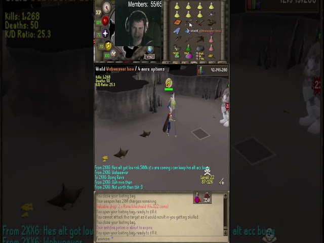 How to Scare the Revenant Bots away! #osrs #runescape #oldschoolrunescape