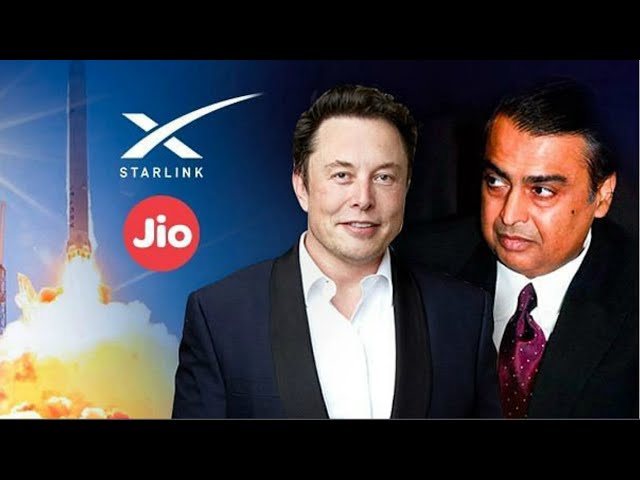 Jio vs Starlink | Mukesh Ambani vs Elon Musk | Starlink in India |