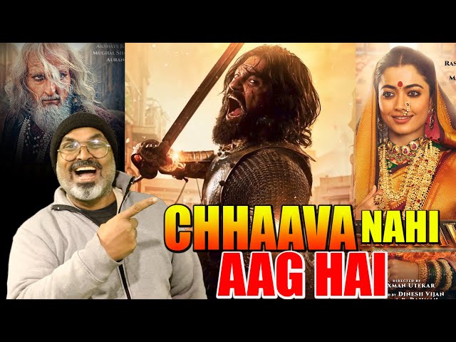 Chhaava Reaction। Chhaava Review In Hindi। Vicky Koushal। Rashmika। Chhaava Full Movie