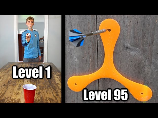 TRICK SHOTS from Level 1 To Level 100