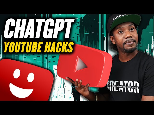 7 Simple ChatGPT Hacks Grow Your YouTube Channel! + FREE Prompts!!!