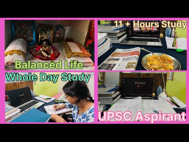 A Productive UPSC Study Day in Delhi 🎯| MORNING ROUTINE OF AN ASPIRANT