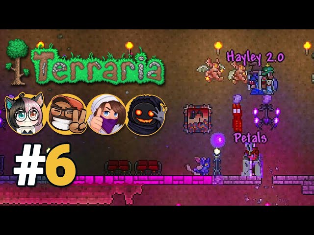 Terraria 🌳 Pt.6 - Sanity Strain @WinterPebbles , @hayleywitch_ & ConfusedCultist