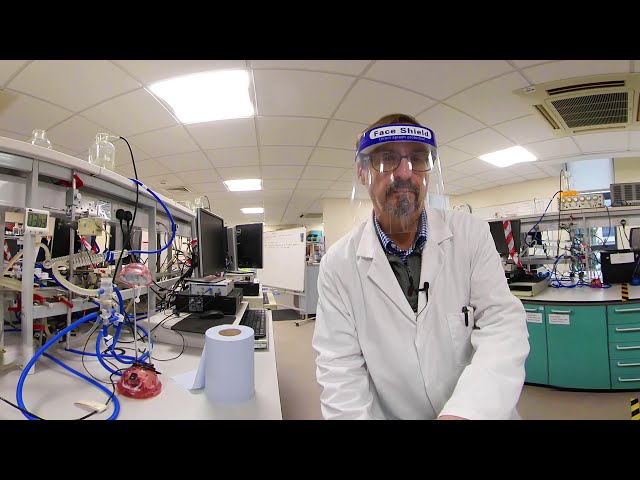 Bath pharmacology 360 lab tour and demo. Click and pan video for full view.