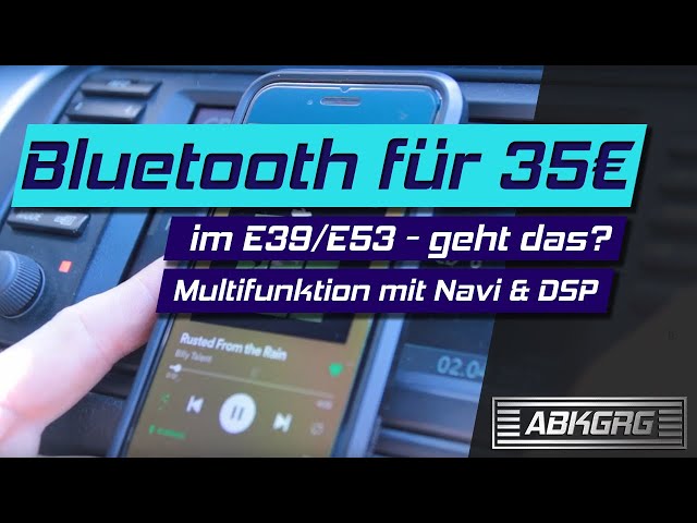 BMW Bluetooth retrofit at X5 E53 E39 E46 E38 Z4 X3 E83 MINI R50 R52 R53 for 35$