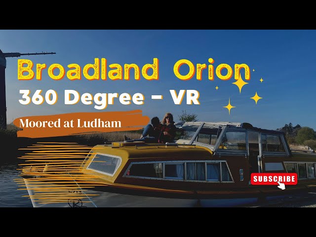 Ludham Bridge in 360 Degree VR on Broadland Orion