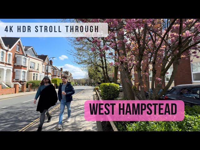 Beauty of West Hampstead's Victorian Homes | Sunny Spring Stroll