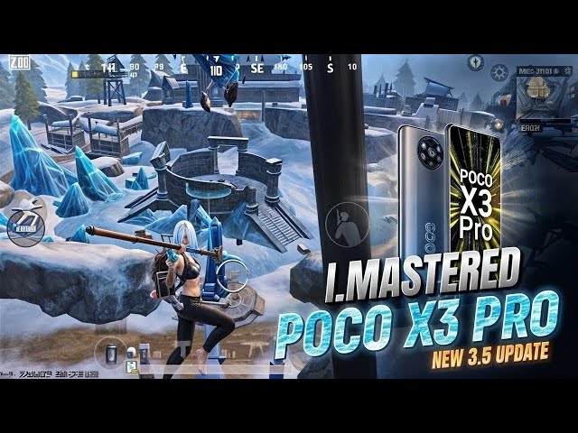 BGMI NEW 3.5 UPDATE GAMING TEST 2025 POCO X3PRO 40 FPS FASTEST GAMEPLAY 3 YEARS OLD POCO X3 PRO 😱