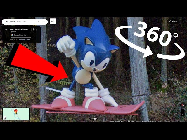 360° Sonic The Hedgehog In Real Life | VR 4K