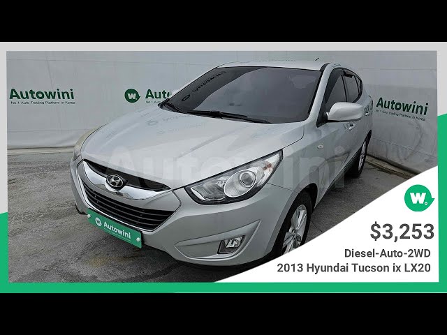 New Arrivals - 2013 Hyundai Tucson ix LX20 - Diesel $3,253 #korea #tucson #hyundai