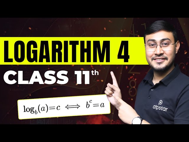 LOGARITHM #4  : Basic Mathematics | JEE 2026 | Class 11th