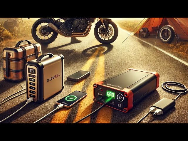 Charging on the Go: How I Power Essentials on my Motorcycle Adventure Trips #adventure #adv