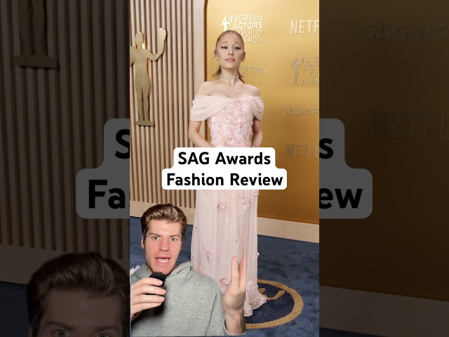 SAG Awards Red Carpet fashion review 👀