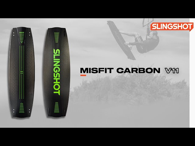 2023 Slingshot Kiteboarding - Misfit Carbon V11 Twin Tip Board