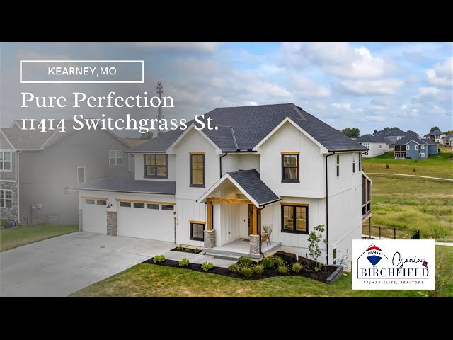 See an exclusive virtual tour of 11414 Switchgrass St. in Kearney, MO, masterpiece of modern living