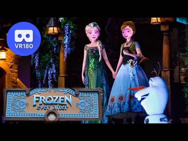 Frozen Ever After FULL RIDE | VR180 3D VR