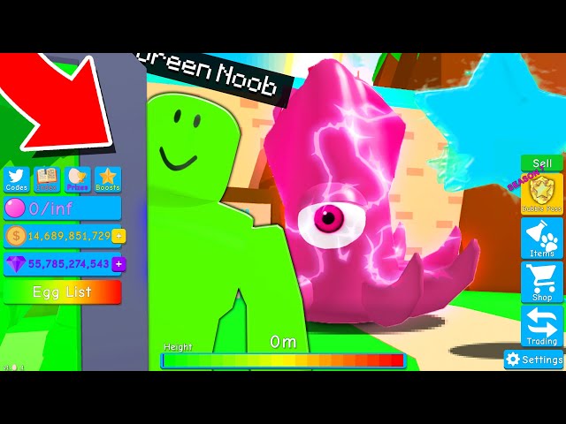 GREENNOOB Sneaks Into Game And SCAMS Secret Pets In Roblox BubbleGum Simulator!!