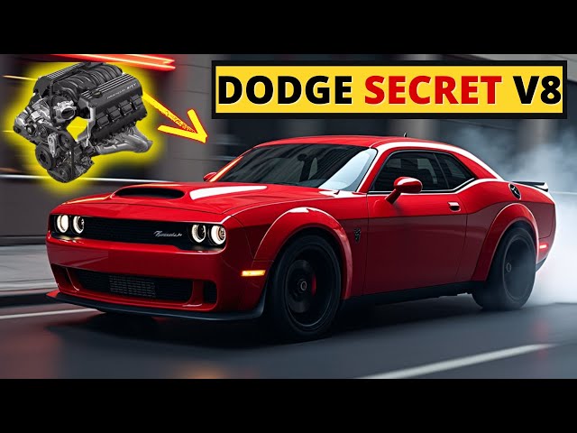 The V8 Comeback? Dodge’s Secret Plan to Replace the HEMI!