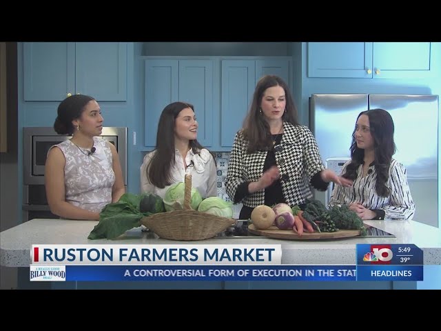 NBC 10 News Today: Ruston Farmers Market