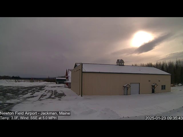 Jackman, Maine - Airport - Cam Right