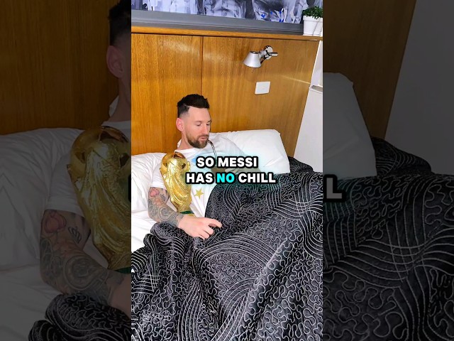 Messi Has No Chill 🤯 | #football