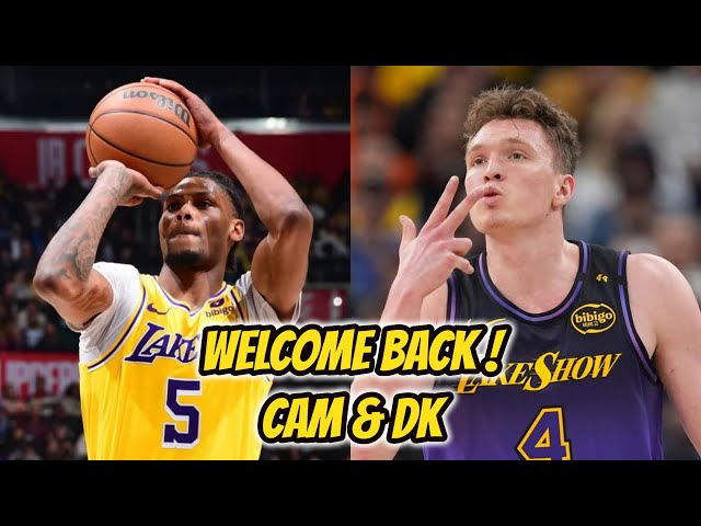 WELCOME BACK to the Lakeshow! CAM REDDISH & DALTON KNECHT Highlights