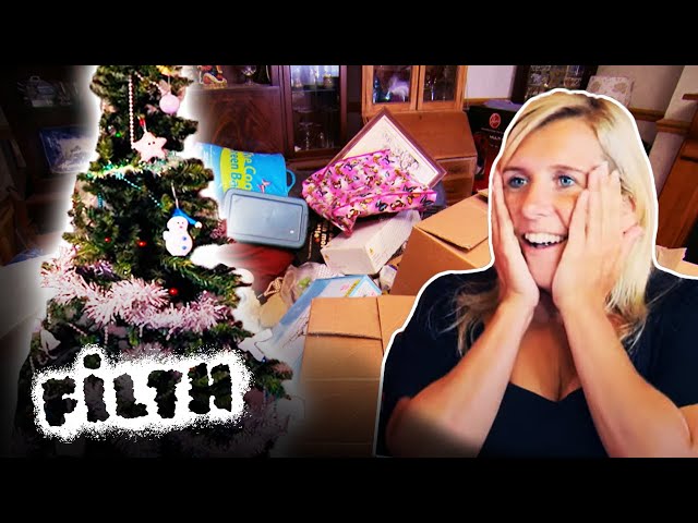 Cleaner Gets a FILTHY Christmas Surprise | Obsessive Compulsive Cleaners | Christmas Special | Filth