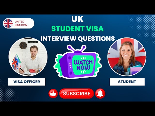 "UK Student Visa Interview Success : Top Questions Answered!"