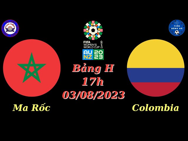 Nhận định Soi kèo Nữ Ma Rốc vs Nữ Colombia - 17h 03/08 - Bảng H - World Cup Nữ 2023 - TIẾN BÓNG ĐÁ