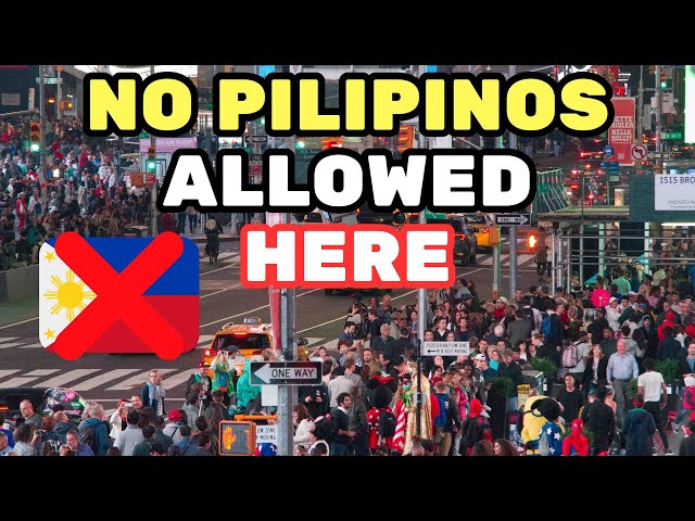 10 Countries Where Filipinos Are NOT Welcome in 2025