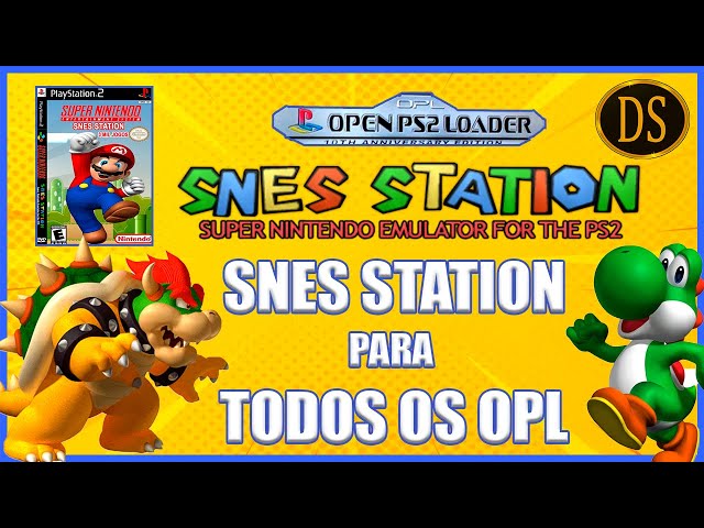 SNES PARA QUALQUER OPL PS2.