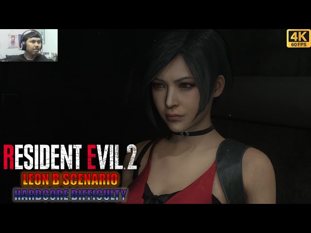 AJ PLAYS: Resident Evil 2 Remake - Leon 2nd FULL PLAYTHROUGH (Hardcore Difficulty - 4K)