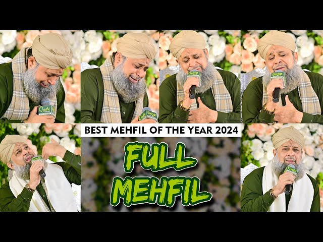 Heart Touching Mehfil Milad E Mustafa By Owais Raza Qadri 2024 || 12 Rabiul awal New Naats 2024