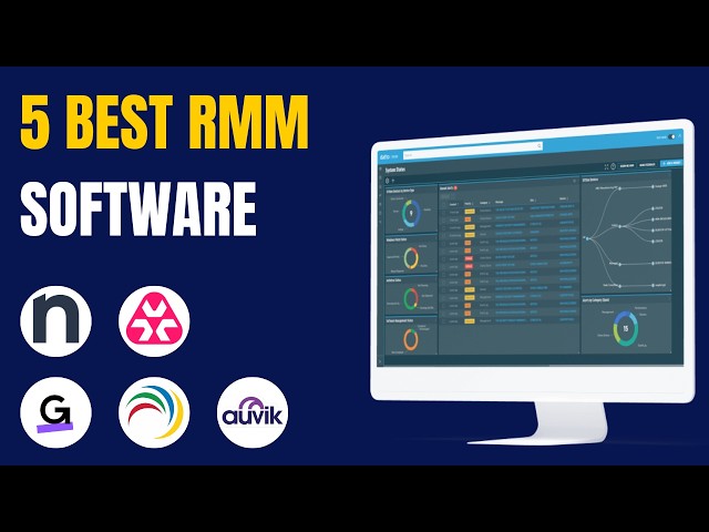 5 Best RMM Software for 2025 (Remote Monitoring & Management Tools for MSPs)