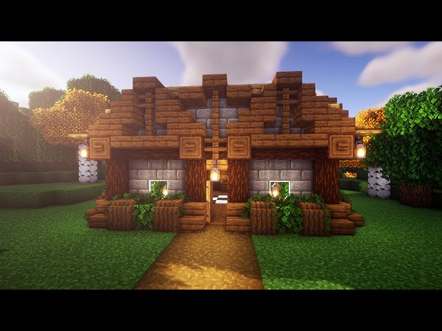 Minecraft Tutorial | How to Build a Medieval House