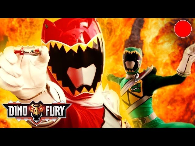 Power Rangers Dino Fury | Best Moments 🔴 LIVE 24/7