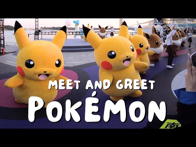 VR180 3D｜CHINA TRAVEL｜SHENZHEN｜Pokémon Meet and Greet（1）｜Parade Performance｜深圳宝可梦｜游行&表演（1）皮卡丘舞蹈｜口袋妖怪