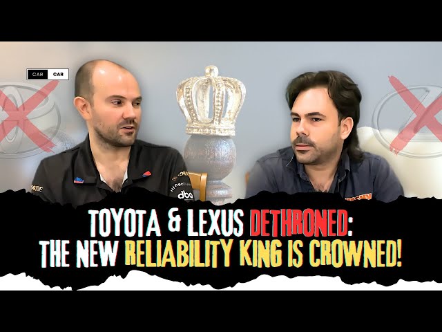 Toyota & Lexus DETHRONED: The New Reliability King is CROWNED!