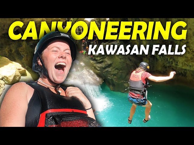 A MUST DO IN THE PHILIPPINES! Canyoneering At KAWASAN FALLS