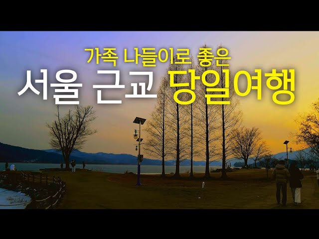 주말 가족 나들이로 좋은 여행지~ 양평 양수리 가평 용문사 콘크리트정글 두물머리