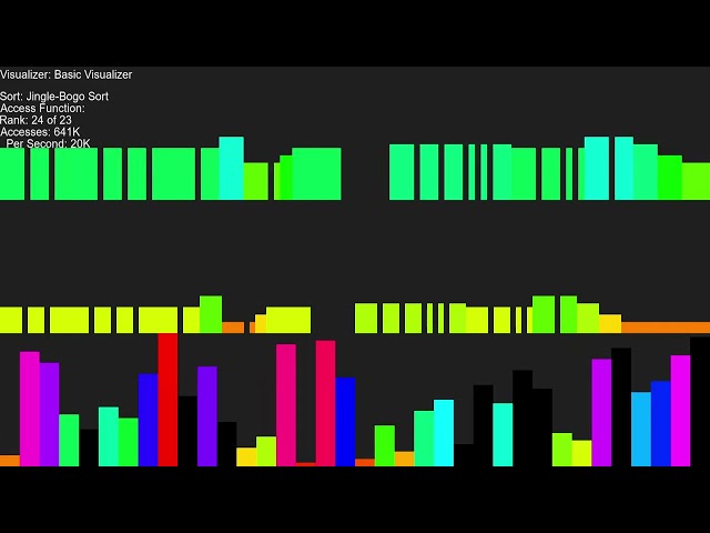 Jingle-Bogo Sort in C# Major