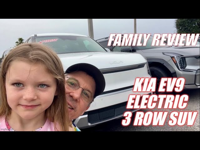 Kia EV9 Electric 3-Row SUV Light Trim Long Range Review and Test Drive from a Tesla Owner￼