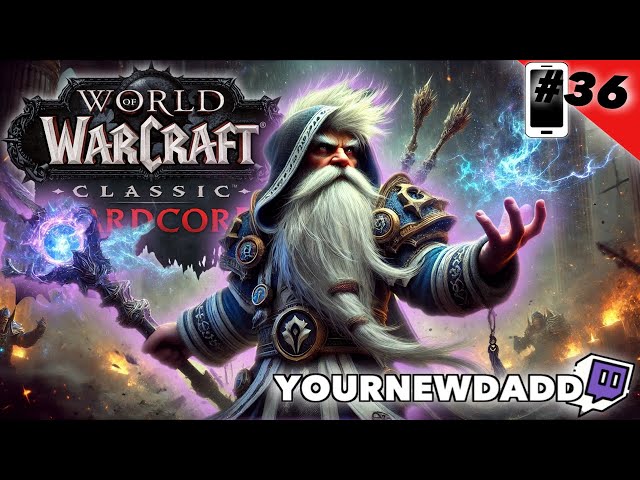 🔴📱[Ep. 36]🌀WoW Classic Hardcore: The Warlock Grind is REAL!💥