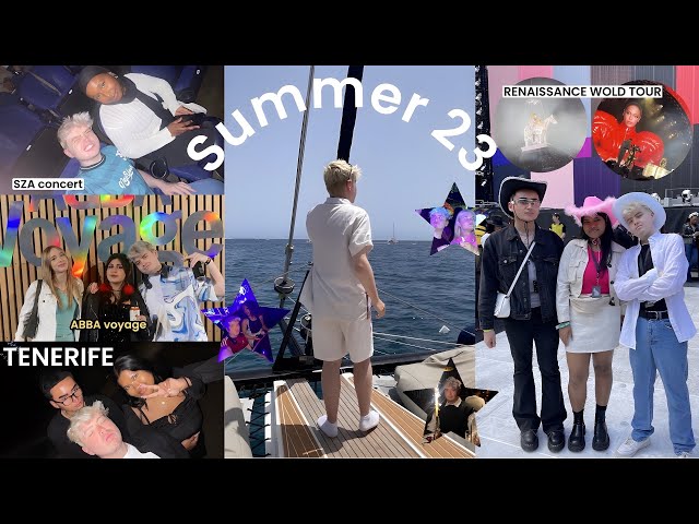 SUMMER 2023 VLOG || RENAISSANCE WORLD TOUR, TENERIFE, BIRTHDAY, DRIVING TEST & MORE