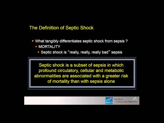 Sepsis Redefined